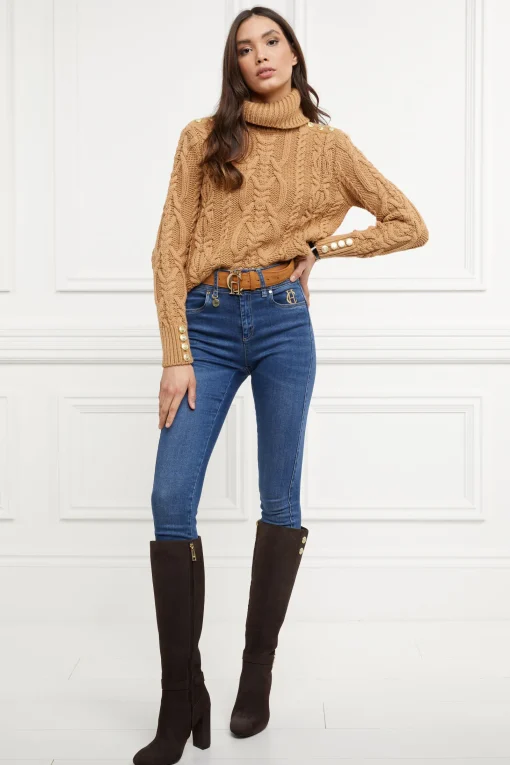 Marlborough Knee Boot (Chocolate)