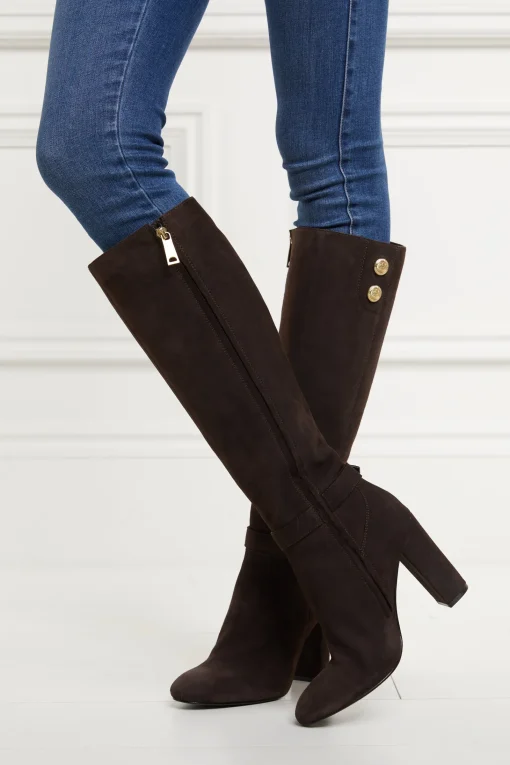 Marlborough Knee Boot (Chocolate)