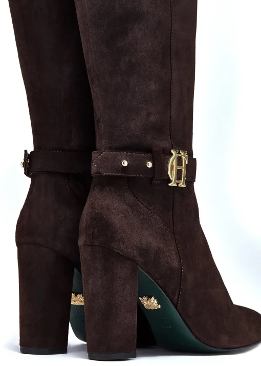 Marlborough Knee Boot (Chocolate)