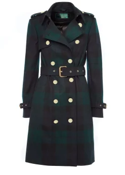 Marlborough Trench Coat (Blackwatch)
