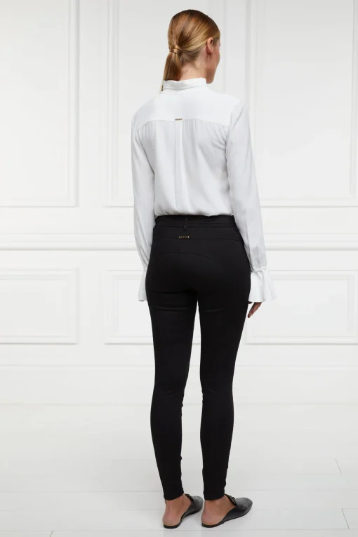 Mid-Rise Jodhpur Jean (Black)