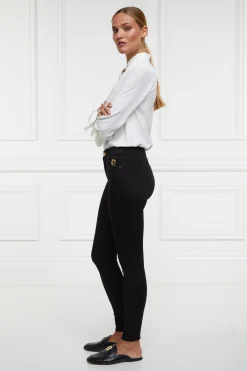 Mid-Rise Jodhpur Jean (Black)