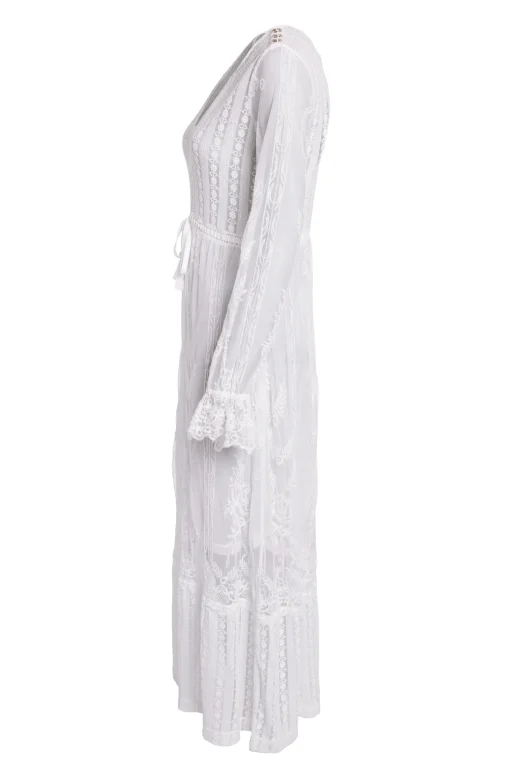 Mika Beach Dress (White)