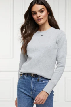 Monogram Crew Neck Sweat (Grit Marl)