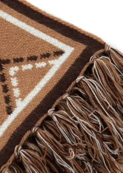 Monogram Scarf (Camel)