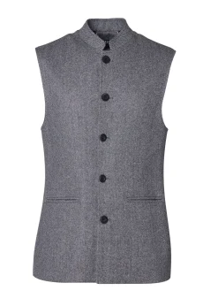 Nehru Gilet (Mono Herringbone)