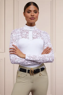 Newbury Long Sleeve Base Layer (White)
