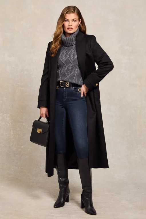 Noveli Cable Knit (Charcoal)