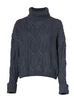 Noveli Cable Knit (Charcoal)