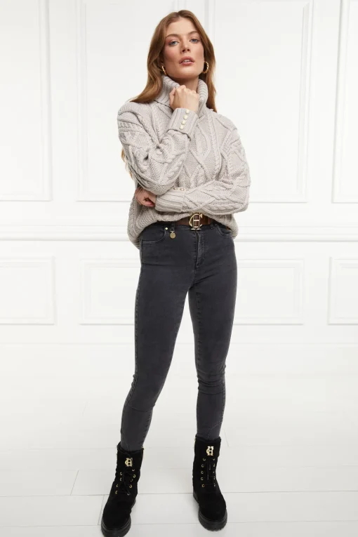 Noveli Cable Knit (Taupe)