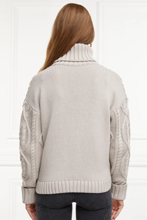 Noveli Cable Knit (Taupe)