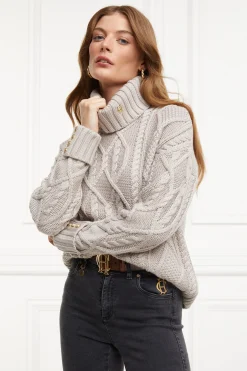 Noveli Cable Knit (Taupe)
