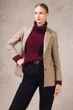 Noveli Cable Knit (Wine)
