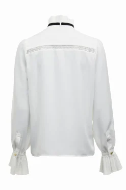Olivia Tie Shirt (White)