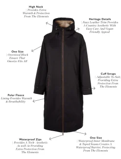 One-Size Waterproof Coat (Chocolate)