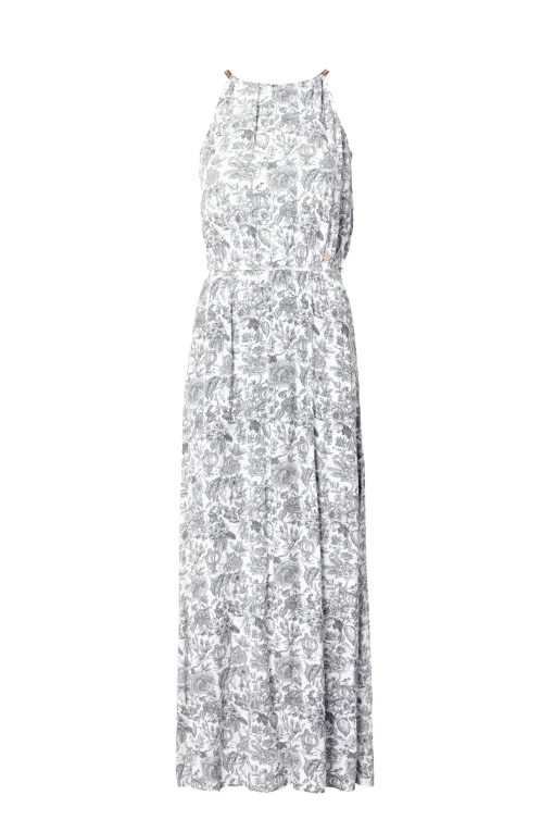 Paloma Maxi Dress (White Willow)