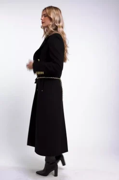Panel Crew Neck Knit (Black)