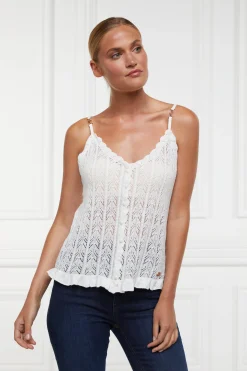 Pointelle Cami (Natural)