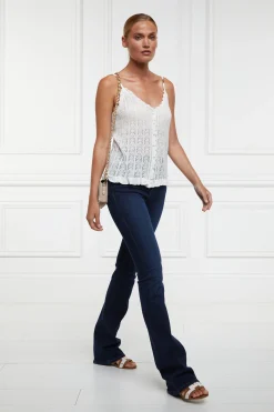 Pointelle Cami (Natural)