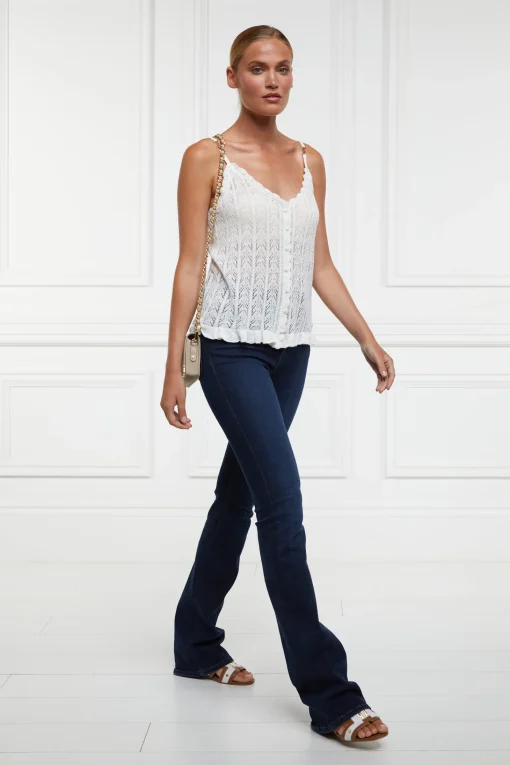 Pointelle Cami (Natural)