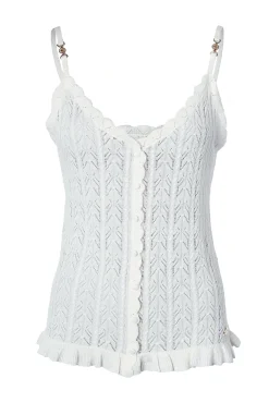 Pointelle Cami (Natural)