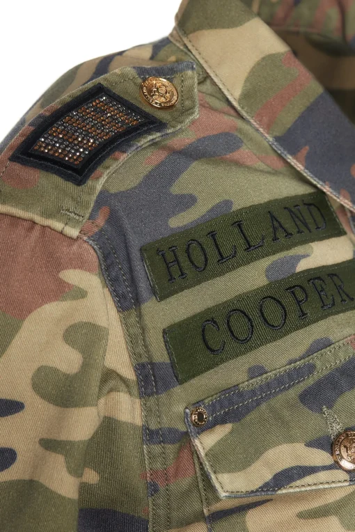 Premium Artillery Jacket (Washed Camo)