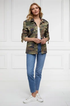 Premium Artillery Jacket (Washed Camo)