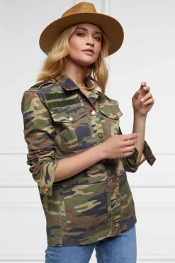 Premium Artillery Jacket (Washed Camo)