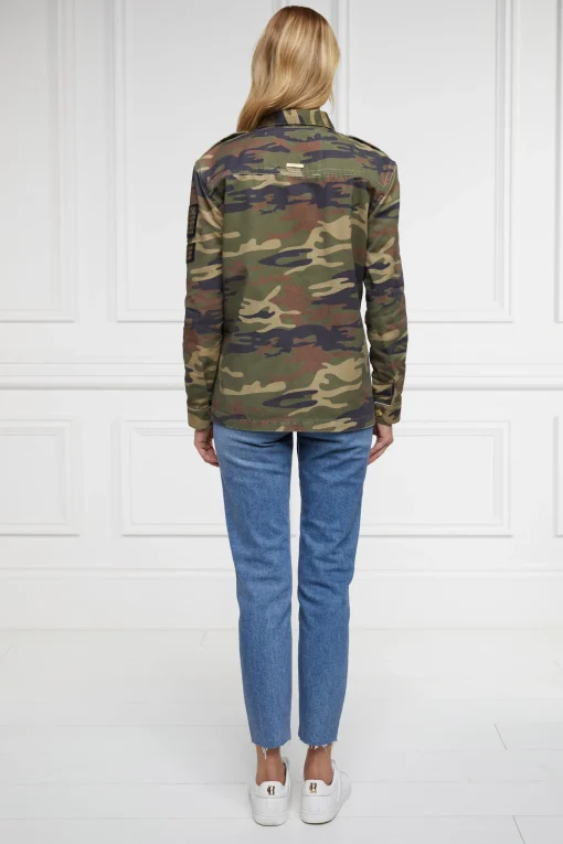Premium Artillery Jacket (Washed Camo)