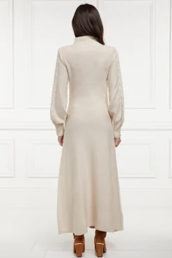Rachel Maxi Dress (Oatmeal)