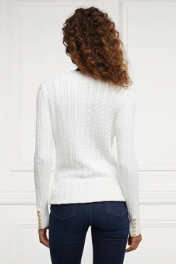 Seattle V-Neck Knit (Winter White)