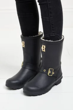 Sherpa Lined Chelsea Wellington (Matte Black)