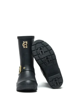 Sherpa Lined Chelsea Wellington (Matte Black)