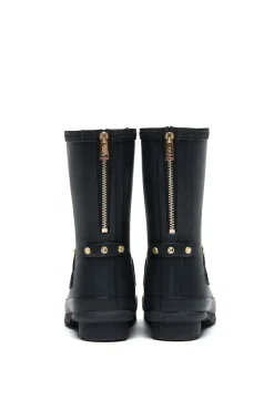 Sherpa Lined Chelsea Wellington (Matte Black)