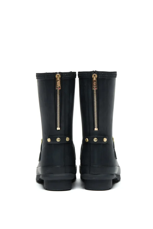 Sherpa Lined Chelsea Wellington (Matte Black)