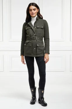 Sherpa Lined Chelsea Wellington (Black Croc)