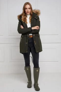Sherpa Lined Regency Wellington (Matte Green)