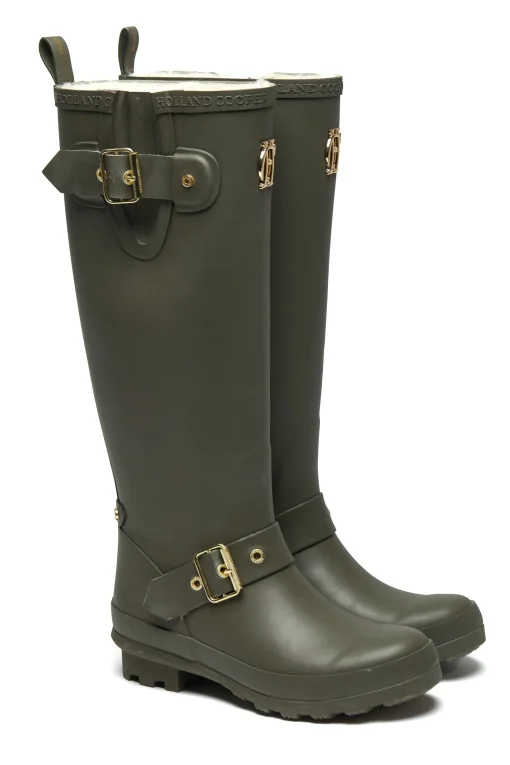 Sherpa Lined Regency Wellington (Matte Green)