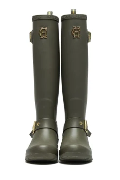 Sherpa Lined Regency Wellington (Matte Green)