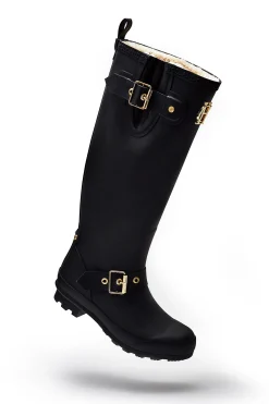 Sherpa Lined Regency Wellington (Matte Black)