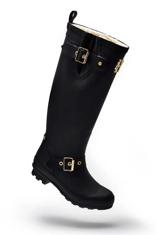 Sherpa Lined Regency Wellington (Matte Black)