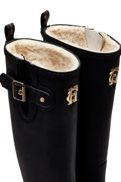 Sherpa Lined Regency Wellington (Matte Black)