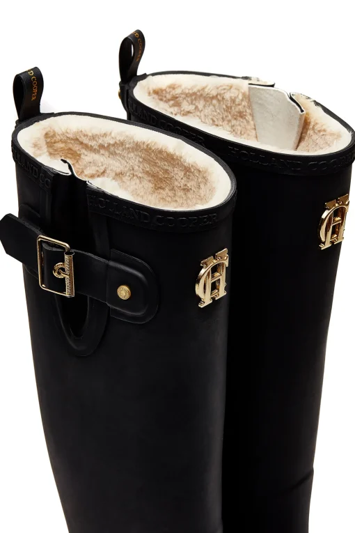 Sherpa Lined Regency Wellington (Matte Black)