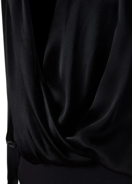 Silk Bodysuit (Black)