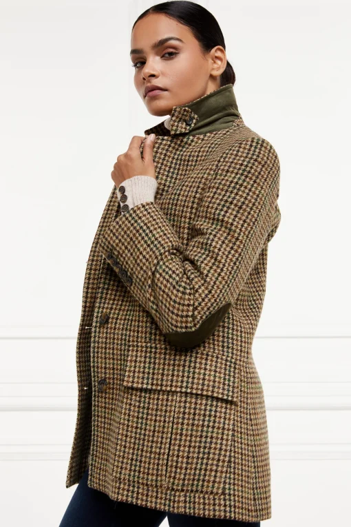 Single Breasted Field Blazer (Hailes Green Tweed)