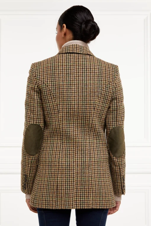 Single Breasted Field Blazer (Hailes Green Tweed)