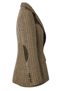 Single Breasted Field Blazer (Hailes Green Tweed)