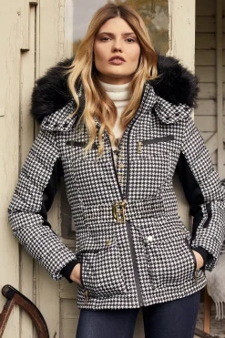 Ski Jacket (Houndstooth)
