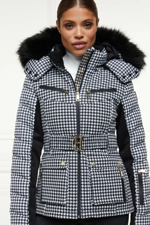 Ski Jacket (Houndstooth)
