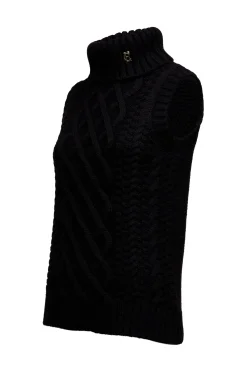 Sleeveless Knit (Black)